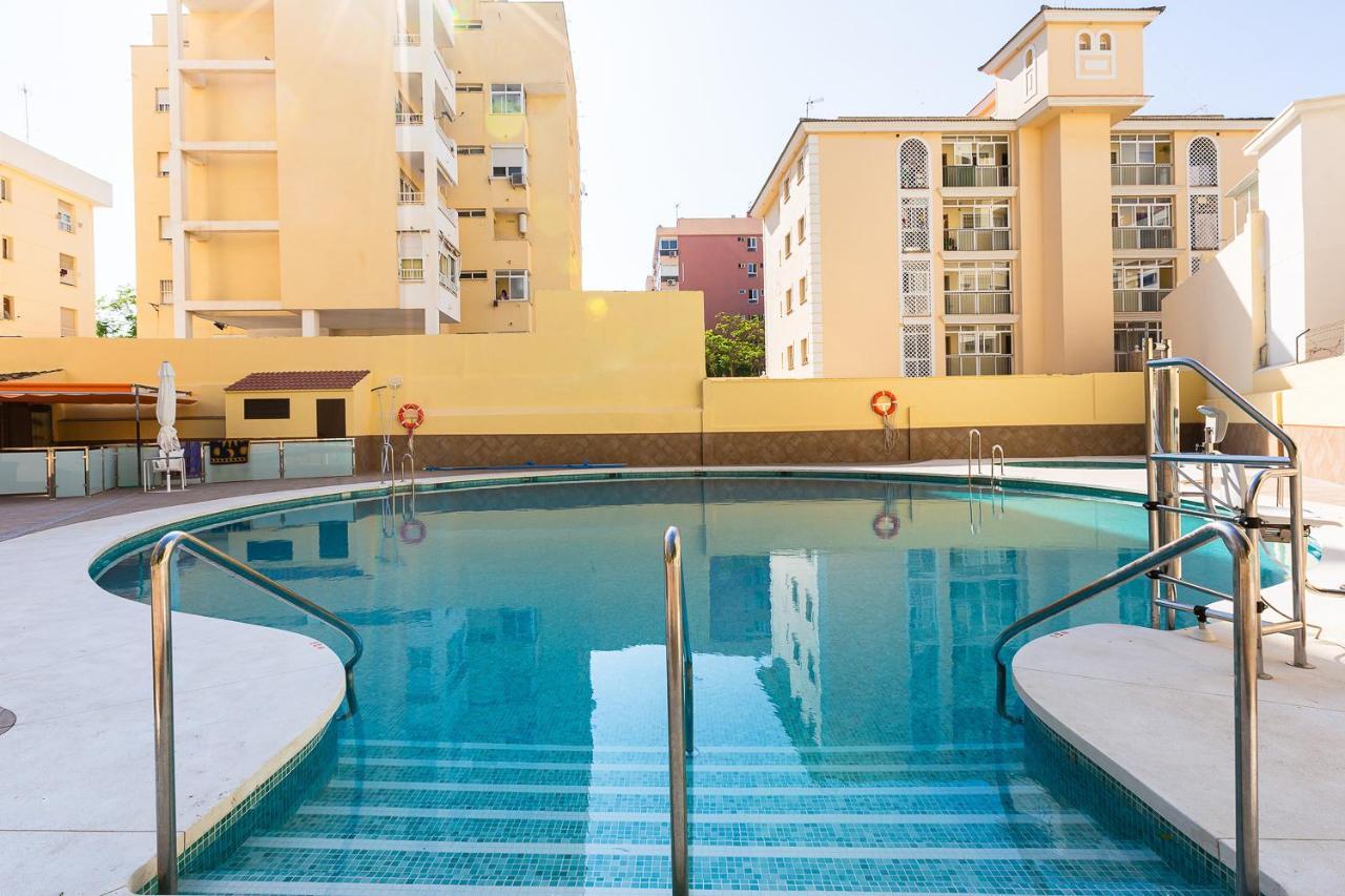 Ver620 - Terraza Con Vistas Al Mar, Reformado, Wifi, Fire Stick Amazon, Centro A 5 Min, Playa A 15 Min, Torremolinos Kültér fotó
